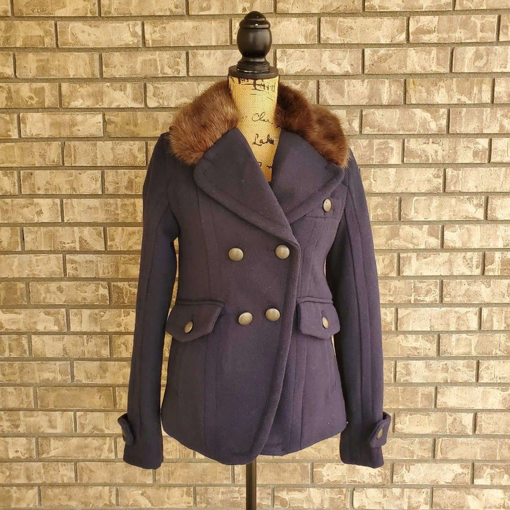 NWT America Eagle Outfitters Peacoat Admiral coat